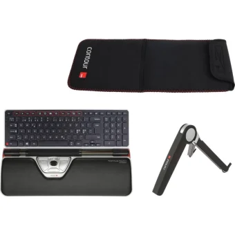 Rollermouse Contour Red Plus Wireless Travel Kit Retail RM-RED PLUS-WL-DE-TK