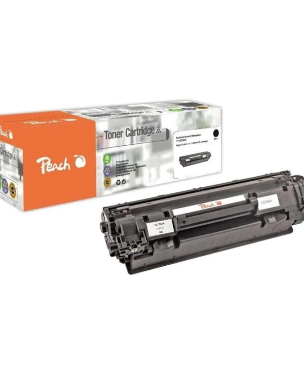Peach Συμβατό Toner για Laser Εκτυπωτή HP CE285A 1600 Σελίδων Μαύρο PT218