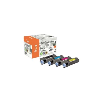 Peach Συμβατό Toner για Laser Εκτυπωτή Dell Dell 1320 Πολύχρωμο PT429