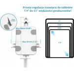 Manhattan Anti-theft Βάση Tablet Γραφείου σε Λευκό χρώμα 406345 - Image 7