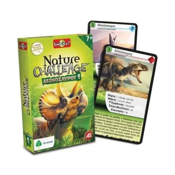 Επιτραπέζιο Παιχνίδι Nature Challenge Δεινόσαυροι 1 για 2-6 Παίκτες 7+ Ετών AS 1040-90134