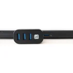 Techly Hub 3 Θυρών USB 3.0 με σύνδεση USB-A Γκρι IUSB3-HUB3-ROTB - Image 4