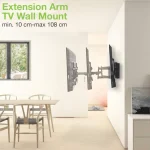 Techly ICA-PLB 721 Βάση Τηλεόρασης Τοίχου έως 80" ICA-PLB-721 - Image 3