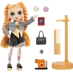 Mga Rainbow Highsparkle & Shine Fashion Dolls Clementine Orange 427803-INT