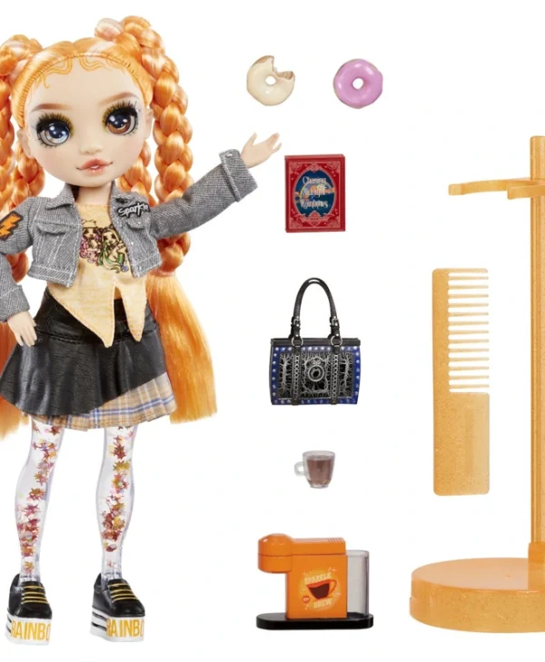Mga Rainbow Highsparkle & Shine Fashion Dolls Clementine Orange 427803-INT