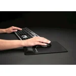 Fellowes Health-V Fabrik Mouse Pad (209.6mm) με Στήριξη Καρπού Μαύρο 9181201 - Image 2