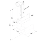 Newstar CPU-D200SILVER Επιτραπέζια Βάση Πύργου Υπολογιστή CPU-D200SILVER - Image 4
