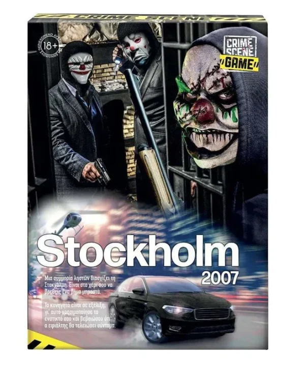 Επιτραπέζιο Παιχνίδι Crime Scene: Stockholm 2007 για 1+ Παίκτες 18+ Ετών AS 1040-21704