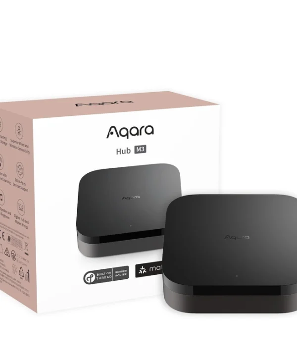 Aqara M3 Smart Gateway Wi-Fi / Bluetooth / Zigbee / IR / Thread Συμβατό με Google Home, Apple HomeKit, Alexa, IFTTT & Matter HM-G01D