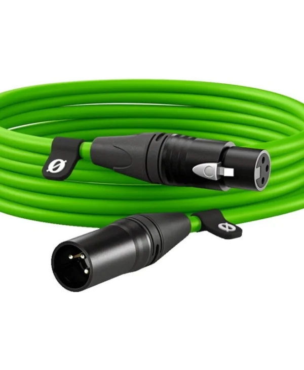 Rode Cable XLR male - XLR female Πράσινο 6m (45701) XLR6M-G