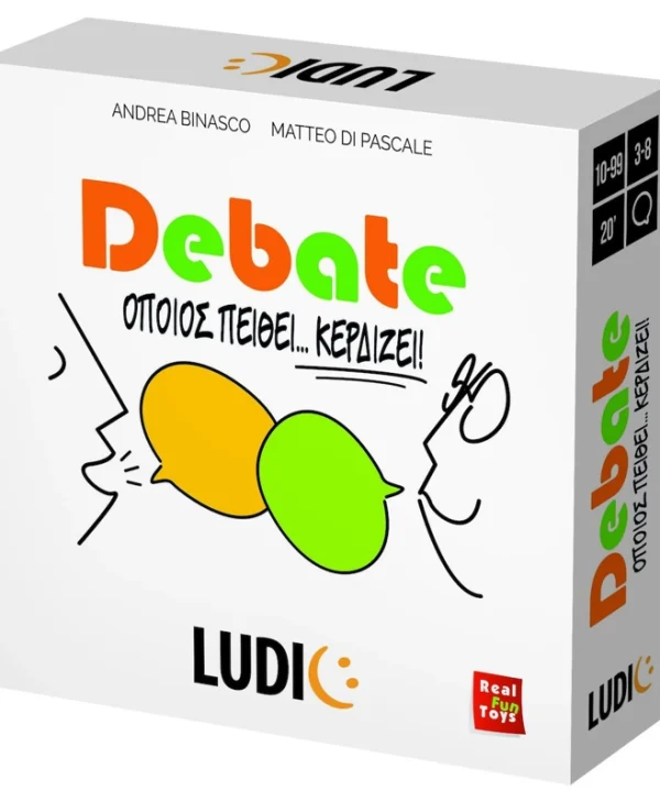 Επιτραπέζιο Παιχνίδι Debate για 3-8 Παίκτες 10+ Ετών Ludic Dragon 55.52644