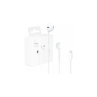 Apple EarPods (2024) Earbuds Handsfree Ακουστικά με Βύσμα Lightning Λευκό MWTY3ZM/A
