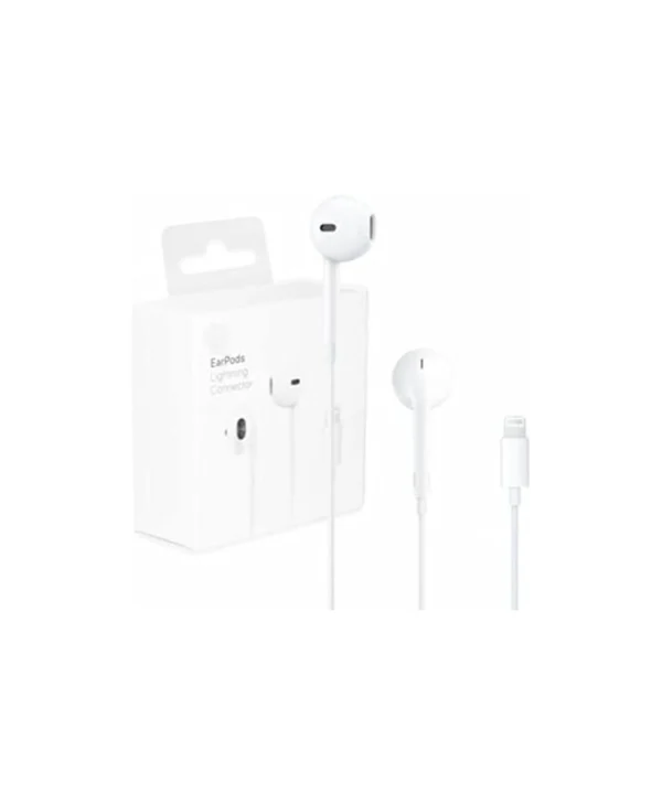 Apple EarPods (2024) Earbuds Handsfree Ακουστικά με Βύσμα Lightning Λευκό MWTY3ZM/A