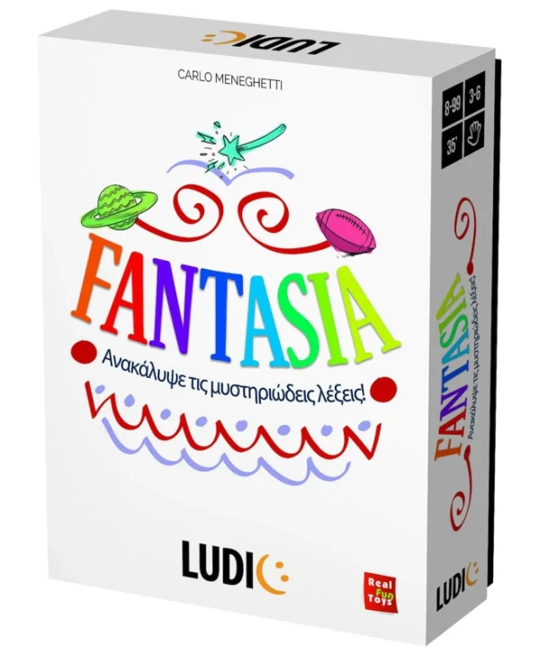 Επιτραπέζιο Παιχνίδι Fantasia για 3-6 Παίκτες 8+ Ετών Ludic Dragon 55.52736