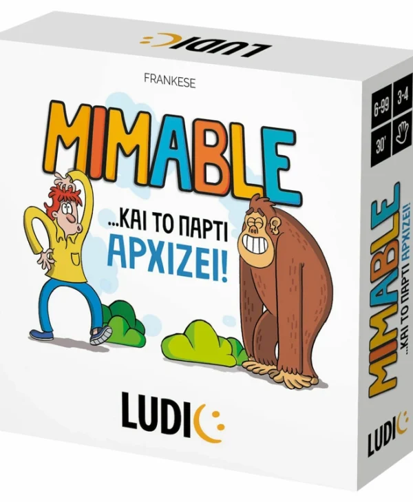 Επιτραπέζιο Παιχνίδι Mimable για 3-4 Παίκτες 6+ Ετών Ludic 55.52651