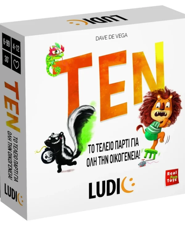 Επιτραπέζιο Παιχνίδι Ten για 4-12 Παίκτες 6+ Ετών Ludic Dragon 55.52668