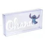 Paladone Led Παιδικό Φωτιστικό Γραφείου Neon Stitch Ohana Μπλε 30.5x15.5cm PP12800LS - Image 2