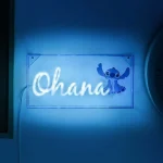 Paladone Led Παιδικό Φωτιστικό Γραφείου Neon Stitch Ohana Μπλε 30.5x15.5cm PP12800LS - Image 8