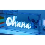 Paladone Led Παιδικό Φωτιστικό Γραφείου Neon Stitch Ohana Μπλε 30.5x15.5cm PP12800LS - Image 12