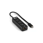 Club3D Hub 3 Θυρών USB 2.0 με σύνδεση USB-C / Ethernet CSV-1549