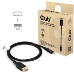 Club3D USB 2.0 Cable USB-C male - DisplayPort PD Μαύρο 1m CAC-1559 - Image 2