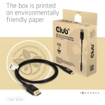 Club3D USB 2.0 Cable USB-C male - DisplayPort PD Μαύρο 1m CAC-1559 - Image 5