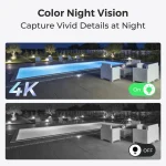 Reolink IP Κάμερα Παρακολούθησης Wi-Fi 4K Αδιάβροχη Μπαταρίας με Αμφίδρομη Επικοινωνία και Φακό 2.8mm Argus Series B350 - Image 4