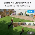 Reolink IP Κάμερα Παρακολούθησης Wi-Fi 4K Αδιάβροχη Μπαταρίας με Αμφίδρομη Επικοινωνία και Φακό 2.8mm Argus Series B350 - Image 7