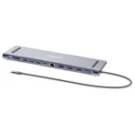 Manhattan USB-C Docking Station με HDMI/DisplayPort 4K PD Ethernet (190305)