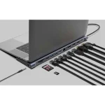 Manhattan USB-C Docking Station με HDMI/DisplayPort 4K PD Ethernet (190305) - Image 2