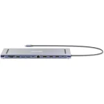 Manhattan USB-C Docking Station με HDMI/DisplayPort 4K PD Ethernet (190305) - Image 4