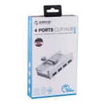 Orico Hub 4 Θυρών USB 2.0 με σύνδεση USB-A Γκρι MH4PU-SV-BP - Image 2