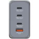 Verbatim Φορτιστής Χωρίς Καλώδιο GaN με Θύρα USB-A και 3 Θύρες USB-C 200W Power Delivery / Quick Charge 3.0 Γκρι (GNC-200) 32204 - Image 2