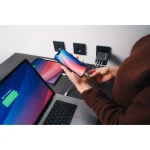 Verbatim Φορτιστής Χωρίς Καλώδιο GaN με Θύρα USB-A και 3 Θύρες USB-C 200W Power Delivery / Quick Charge 3.0 Γκρι (GNC-200) 32204 - Image 4