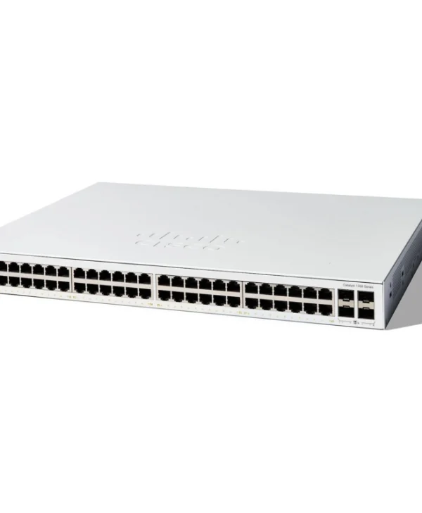 Cisco Catalyst C1300-48T-4X v1 Managed L2 Switch με 48 Θύρες Gigabit (1Gbps) Ethernet και 4 SFP Θύρες