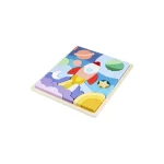 Ξύλινο Παιδικό Puzzle Σφηνώματα Διάστημα για 3+ Ετών 41pcs Mattel HXY42 - Image 2