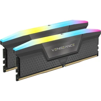 Corsair Vengeance RGB EXPO DDR5 32GB RAM με 2x16GB Modules και Ταχύτητα 6400 για Desktop CMH32GX5M2B6400Z32