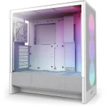 NZXT H5 Flow RGB Gaming Midi Tower Κουτί Υπολογιστή Λευκό CC-H52FW-R1 - Image 3
