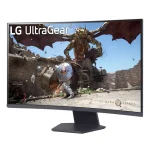 LG UltraGear 32GS60QC-B VA HDR Curved Gaming Monitor 31.5" QHD 2560x1440 180Hz με Χρόνο Απόκρισης 1ms GTG 32GS60QC-B.AEUQ - Image 4