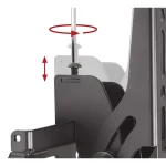 B-Tech 1MBTM035 Βάση Τηλεόρασης Τοίχου έως 65" και 68kg Μαύρο BT8432-PRO/B - Image 4