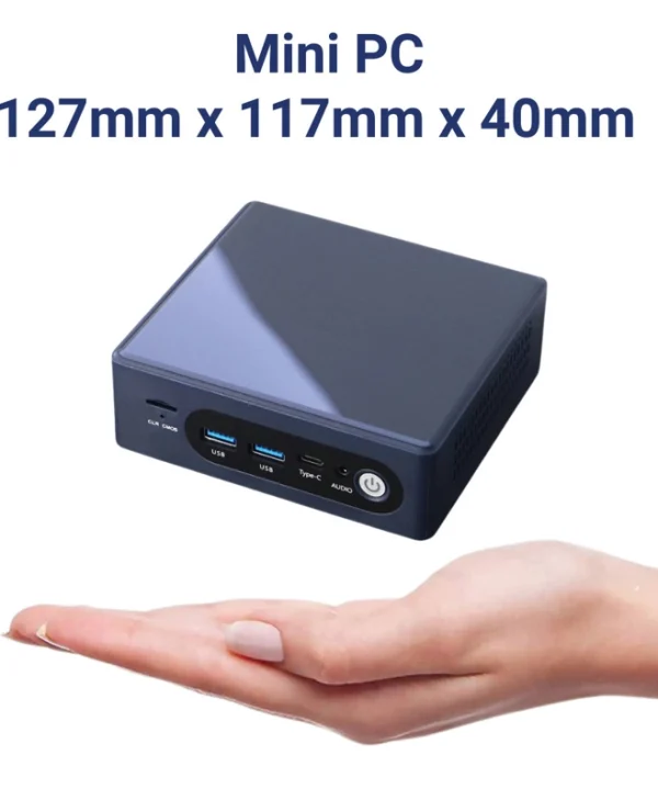 Hushida HSMPC12450 Mini (Core i5-12450H/16GB DDR4/512GB SSD/W11 Pro) MINI PC-12450