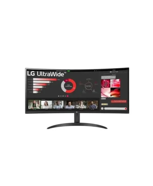 LG 34WR50QK-B Ultrawide VA HDR Curved Monitor 34" QHD 3440x1440 με Χρόνο Απόκρισης 5ms GTG