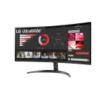 LG 34WR50QK-B Ultrawide VA HDR Curved Monitor 34" QHD 3440x1440 με Χρόνο Απόκρισης 5ms GTG - Image 2