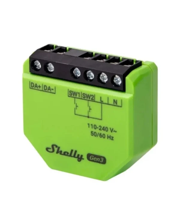 Shelly DALI Gen3 Smart Switch Dimmer Wi-Fi, Bluetooth & RF (με Ουδέτερο) SHELLY_DALI_GEN3