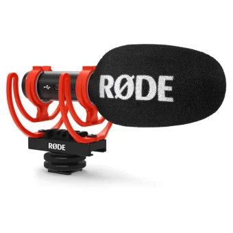 Rode Video Mic Go II Electret Μικρόφωνο Shock Mounted για Κάμερα 698813012985