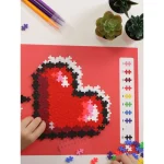 Παιδικό Puzzle By Number Hearts για 7+ Ετών 250pcs Plus Plus PLS3911 - Image 10