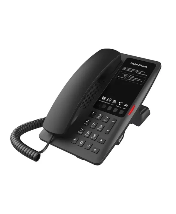 Fanvil H4w Ενσύρματο Τηλέφωνο IP Μαύρο H4W