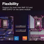 Crucial Pro DDR5 32GB RAM με 2x16GB Modules και Ταχύτητα 6400 για Desktop CP2K16G64C38U5B - Image 9