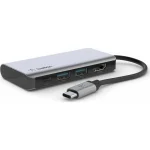 Belkin Connect USB-C Docking Station με HDMI 4K PD Γκρι AVC006BTSGY - Image 2