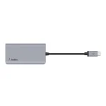 Belkin Connect USB-C Docking Station με HDMI 4K PD Γκρι AVC006BTSGY - Image 5